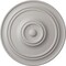 Ekena Millwork Classic Ceiling Medallion (For Canopies up to 5 1/2"), 21 7/8"OD x 2 3/8"P, Ultra Pure White CM22CLUWF - alternate 1